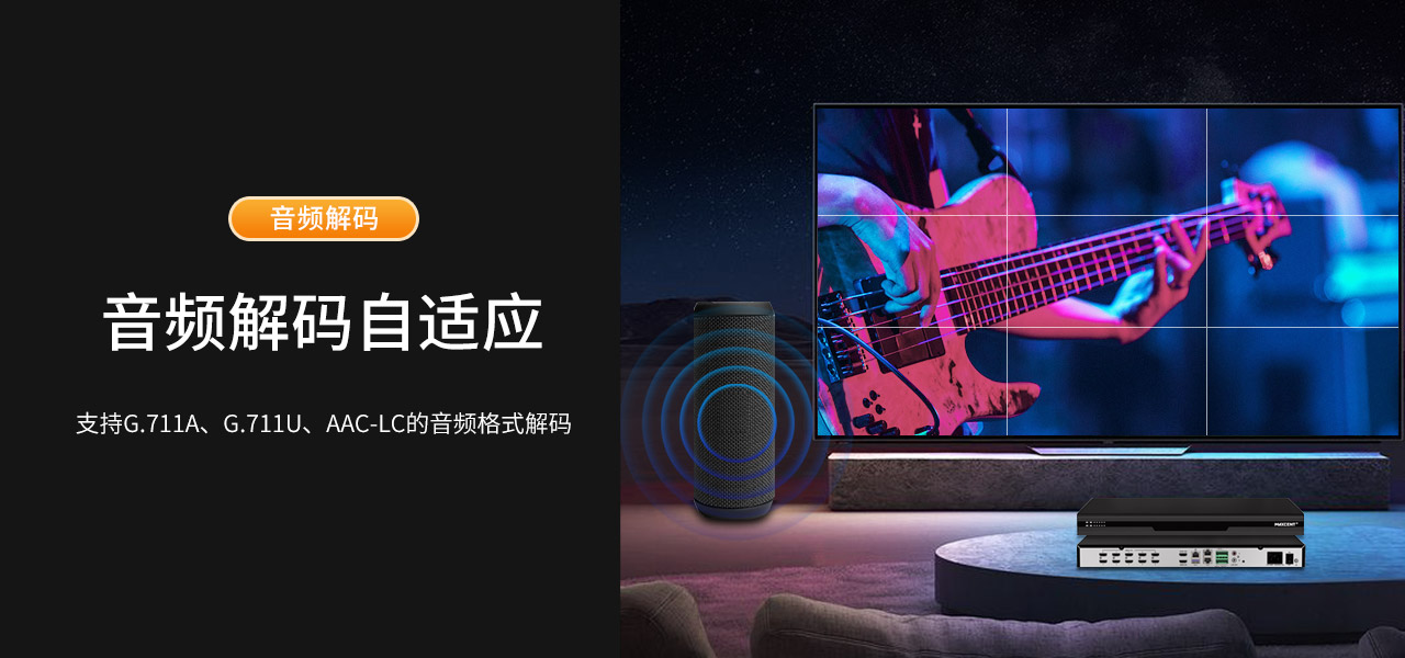 麦森特音频解码自适应